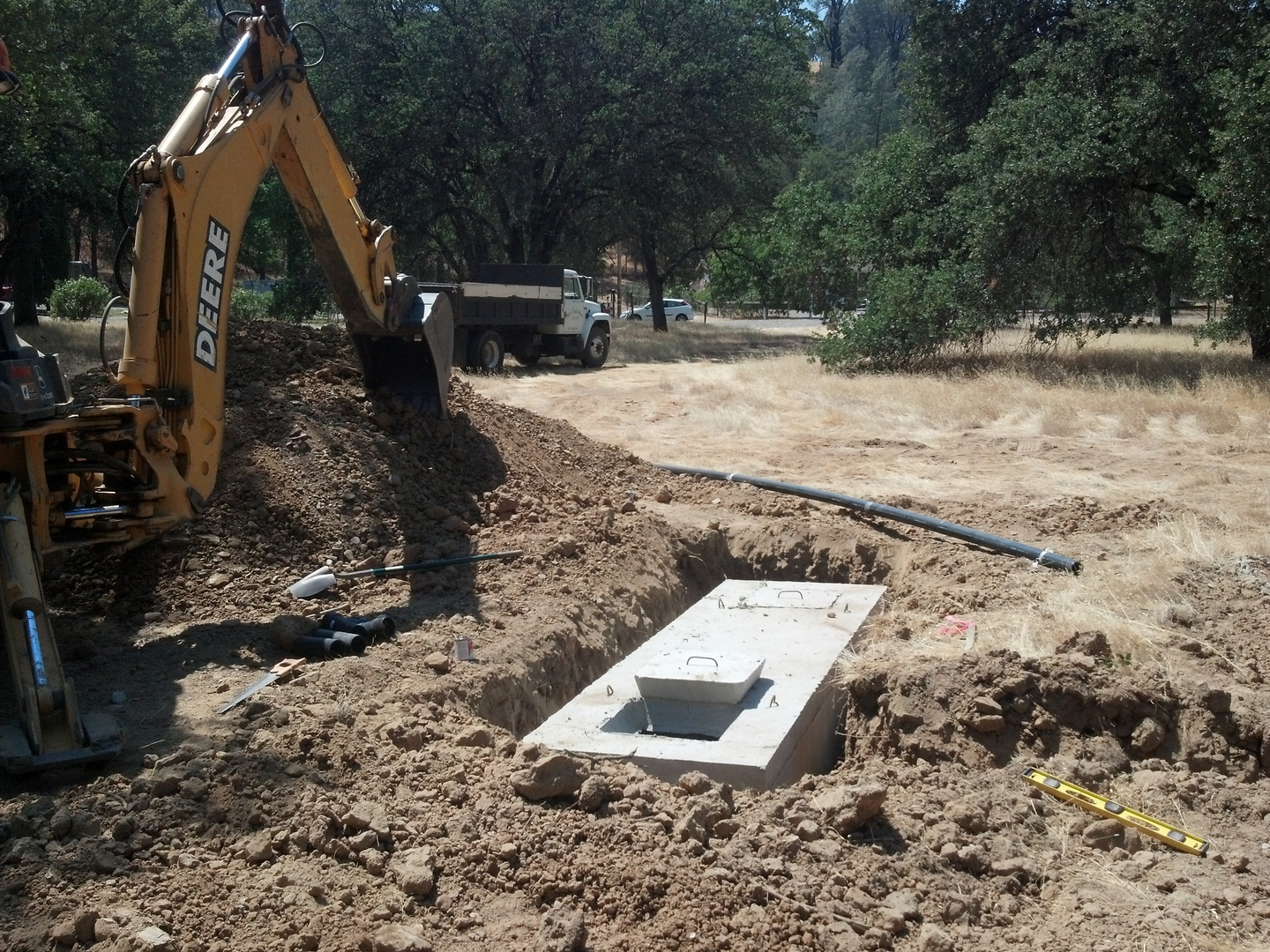 Site preparation and grading work